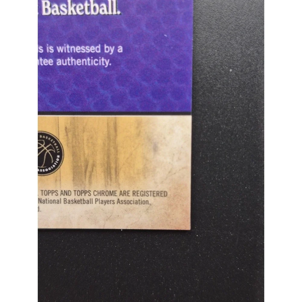 2024-25 Topps Finest Ryan Dunn #MA-RD Masters Autographs (AU, RC) Phoenix‎ Suns